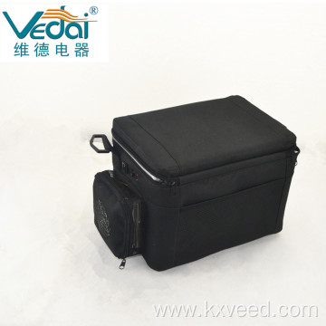 5L black portable camping fridge cooler box dc12v